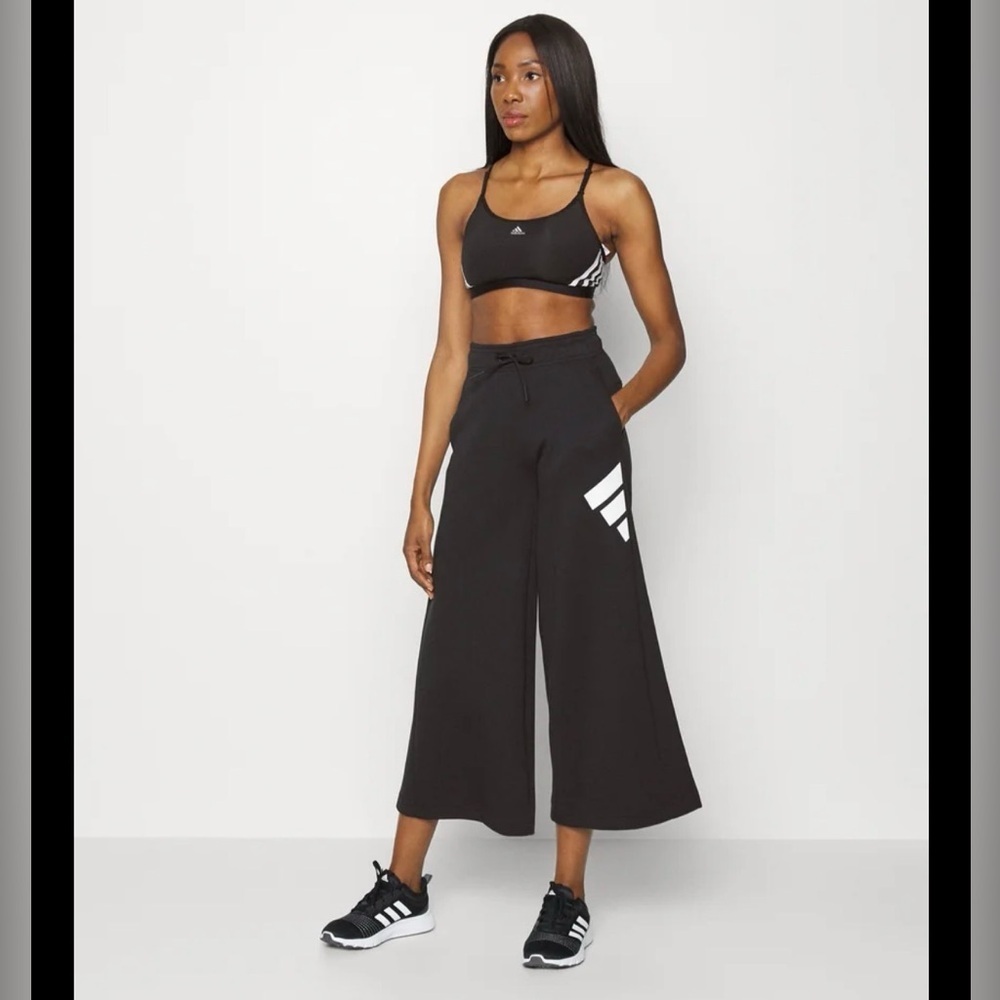 Adidas Primegreen Ultra Wide Leg Crop Pant - S - NWOT